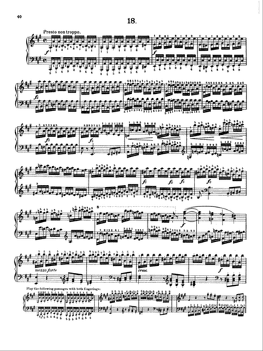 Clementi: Gradus ad Parnassum (Twenty-nine Selected Studies)