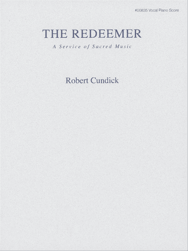 The Redeemer - Vocalist Score with Keyboard Reduction