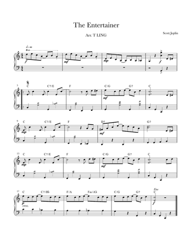The Entertainer Easy