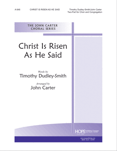 Christ Is Risen as He Said