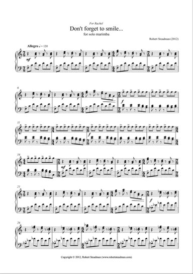 Don't forget to smile...