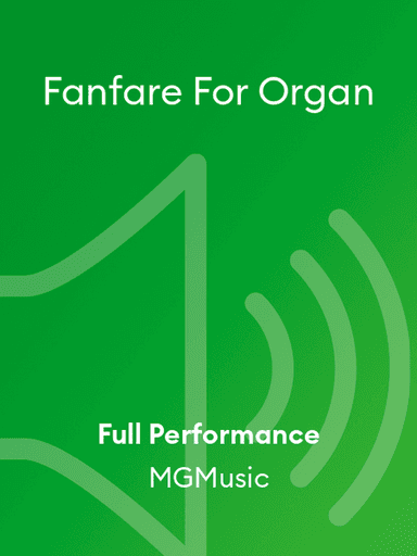 Fanfare For Organ