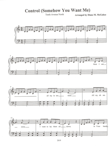 Control (somehow You Want Me)