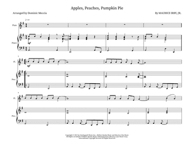 Apples, Peaches, Pumpkin Pie