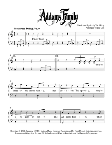 The Addams Family Theme