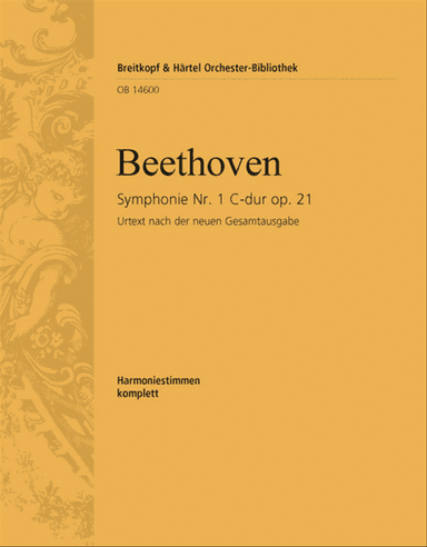 Symphony No. 1 in C major Op. 21