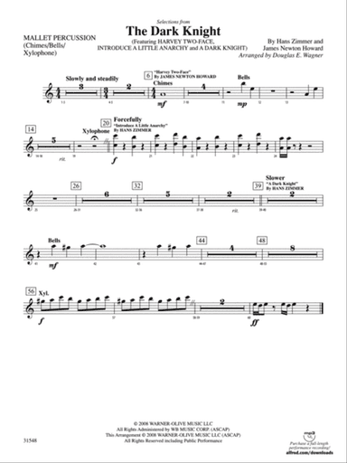 The Dark Knight, Selections from: Mallets