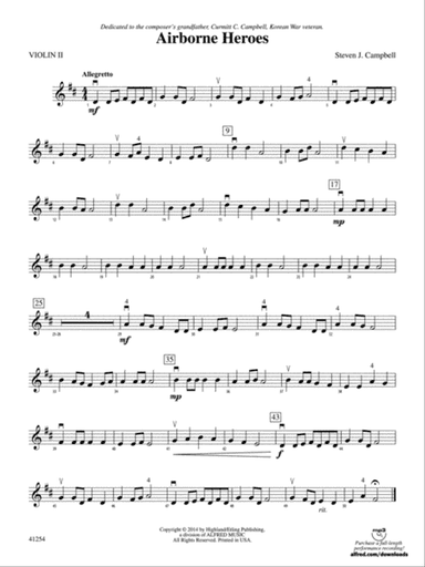 Airborne Heroes: 2nd Violin