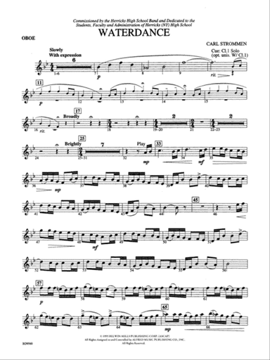 Waterdance: Oboe