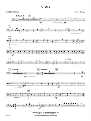 Vistas: 3rd Trombone