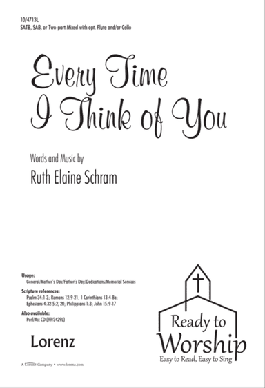 Every Time I Think of You