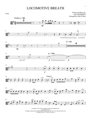 Loco (arr. John O'Hara) - Viola