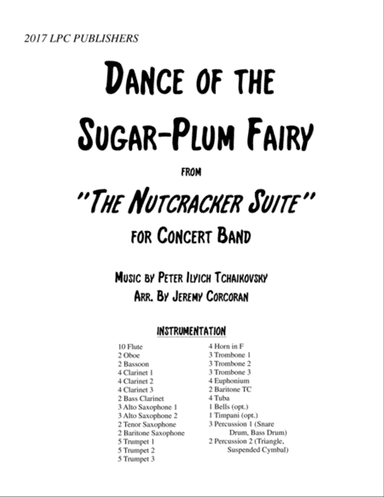 Dance of the Sugar-Plum Fairy for Concert Band
