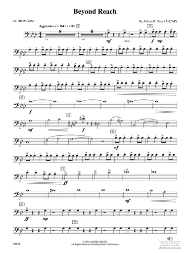 Beyond Reach: 1st Trombone