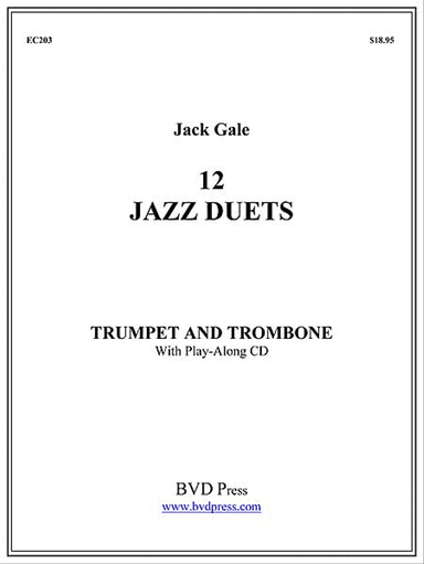 12 Jazz Duets for Trumpet and Trombone