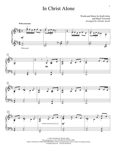 In Christ Alone (arr. Glenda Austin)