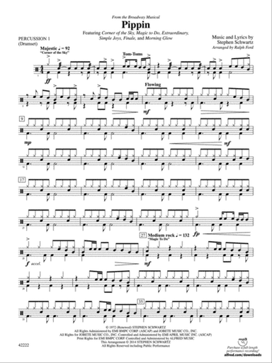 Pippin: 1st Percussion