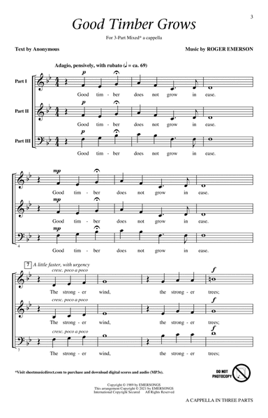 A Cappella in Three Parts (Concert Collection)