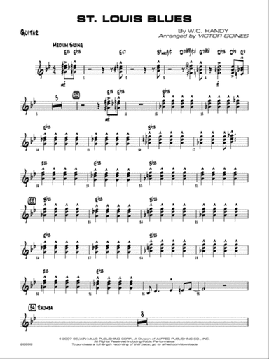 St. Louis Blues: Guitar