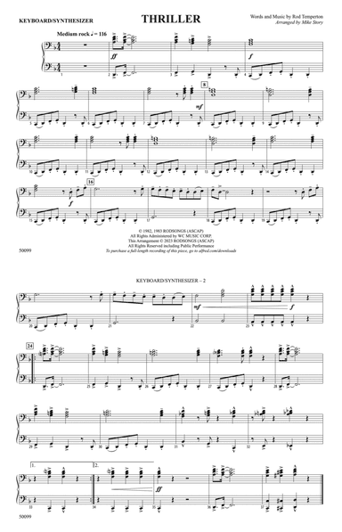 Thriller: Piano Accompaniment