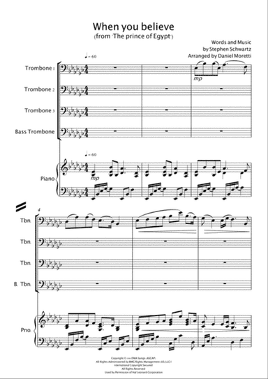 When You Believe (From The Prince Of Egypt)