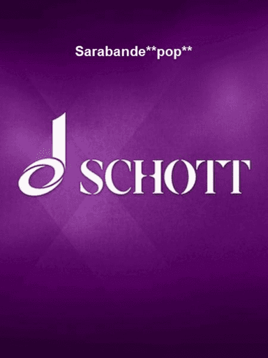 Sarabande**pop**