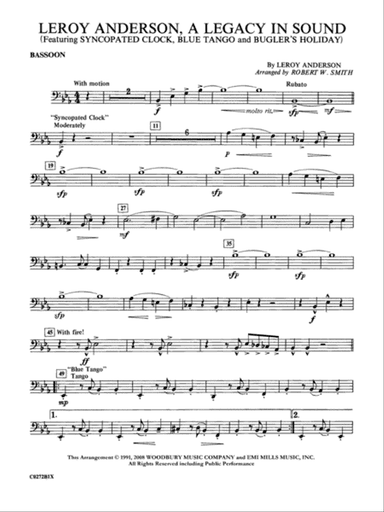 Leroy Anderson -- A Legacy in Sound: Bassoon