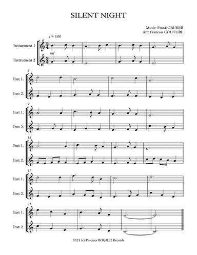 SILENT NIGHT