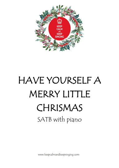 Have Yourself A Merry Little Christmas