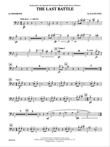 The Last Battle: 1st Trombone