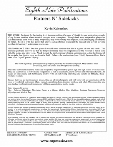 Partners n' Sidekicks: Score