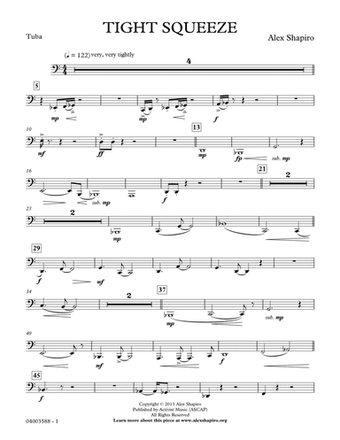 Tight Squeeze - Tuba