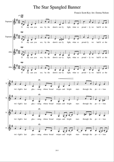 The Star Spangled Banner