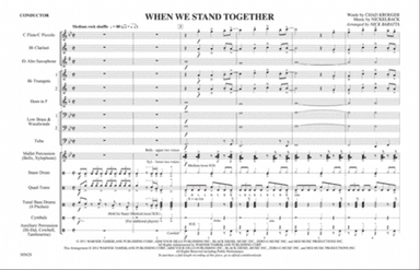 When We Stand Together: Score