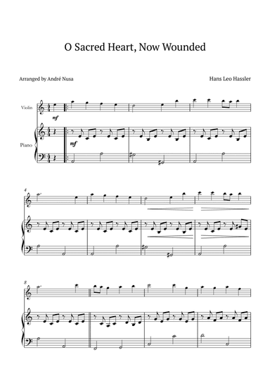 O Sacred Heart, Now Wounded