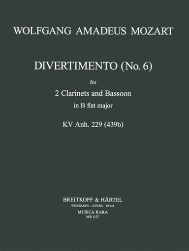 Divertimento in B flat major