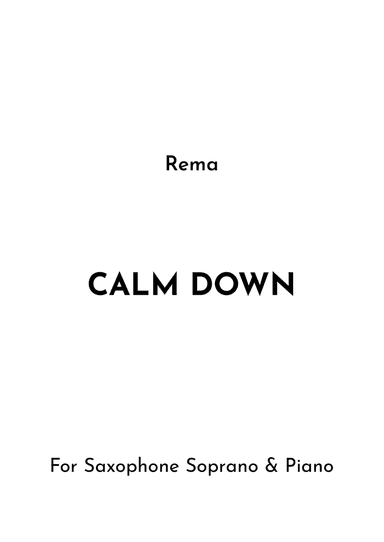 Calm Down