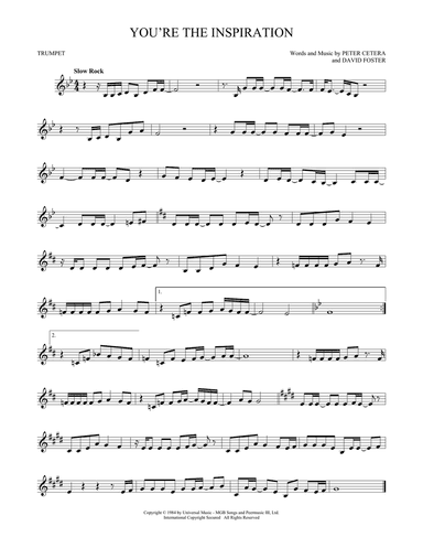 You're The Inspiration