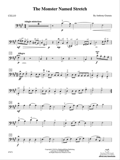The Monster Named Stretch: Cello