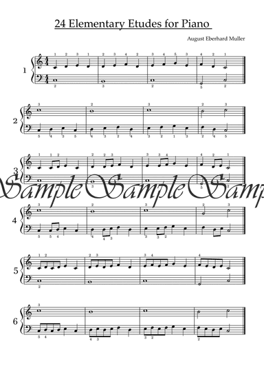 Practical Studies for Piano Volume 1