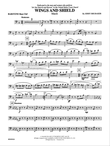 Wings and Shield: Baritone B.C.