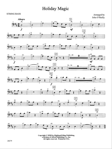 Holiday Magic: String Bass