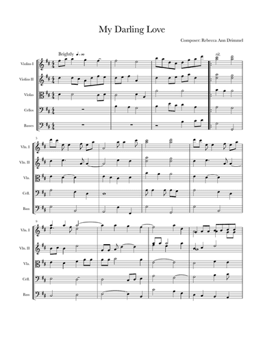 My Darling Love (String Orchestra)