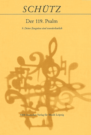 Der Schwanengesang. Des Konigs und Propheten Davids 119. Psalm