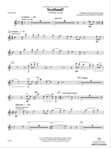Scotland!: Flute