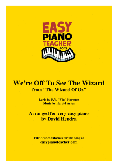 We're Off To See The Wizard