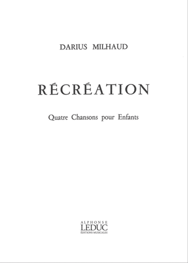 Récréation Op.195