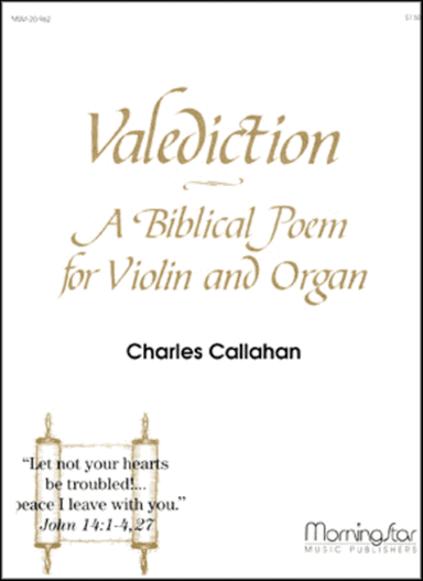 Valediction: A Biblical Poem for Violin and Organ