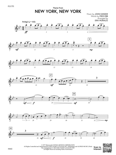 Theme from New York, New York: Flute