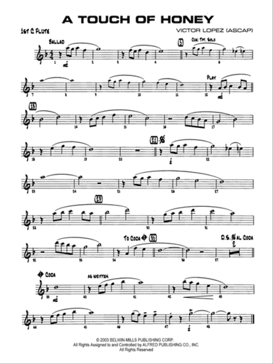 A Touch of Honey: Flute